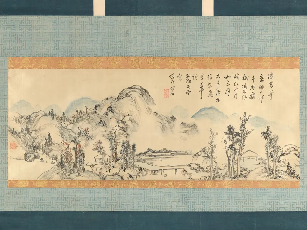 Green Peaks, by Noro Kaiseki, unspecified, 1826