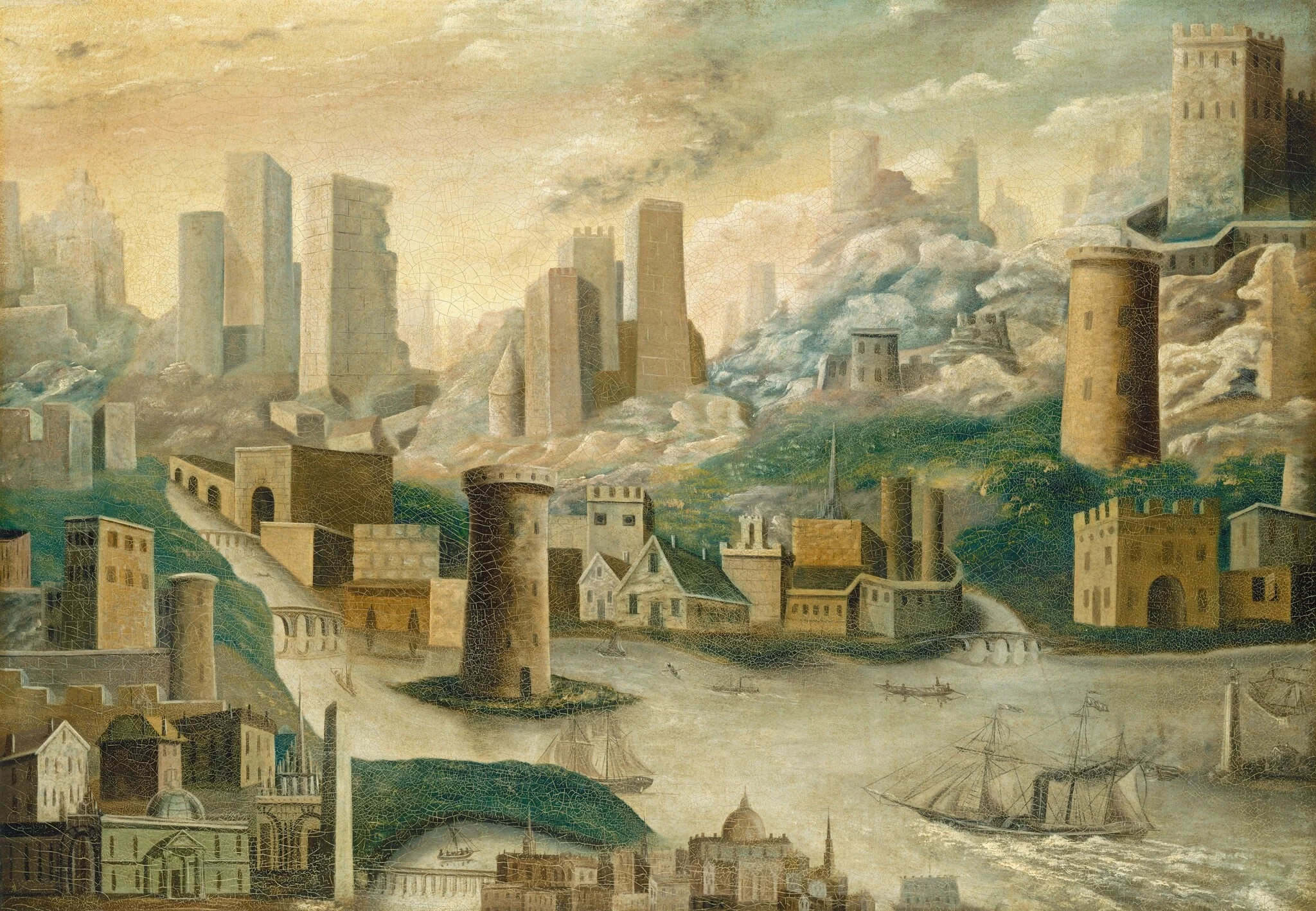 A City of Fantasy, detail