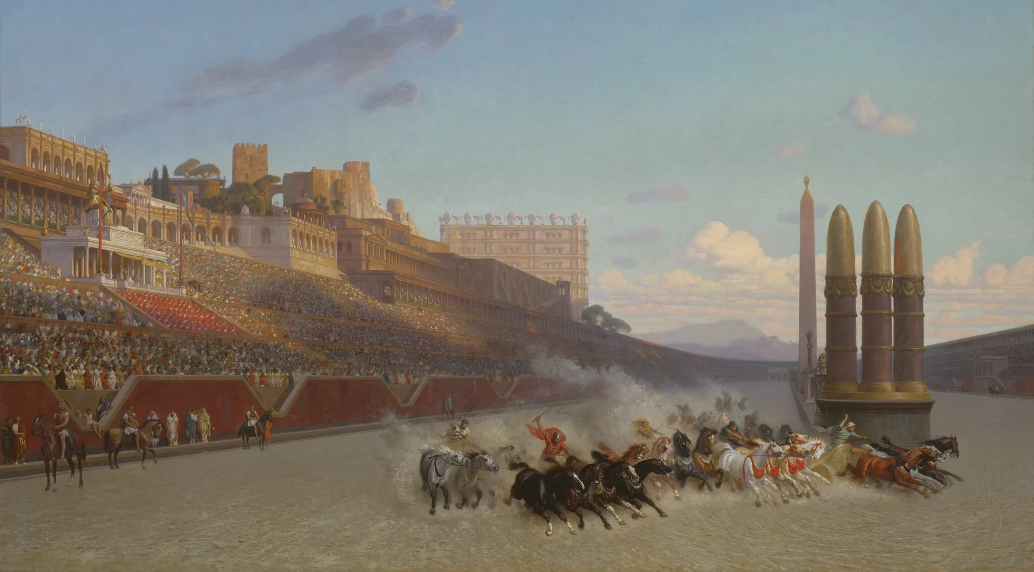 Chariot Race, detail