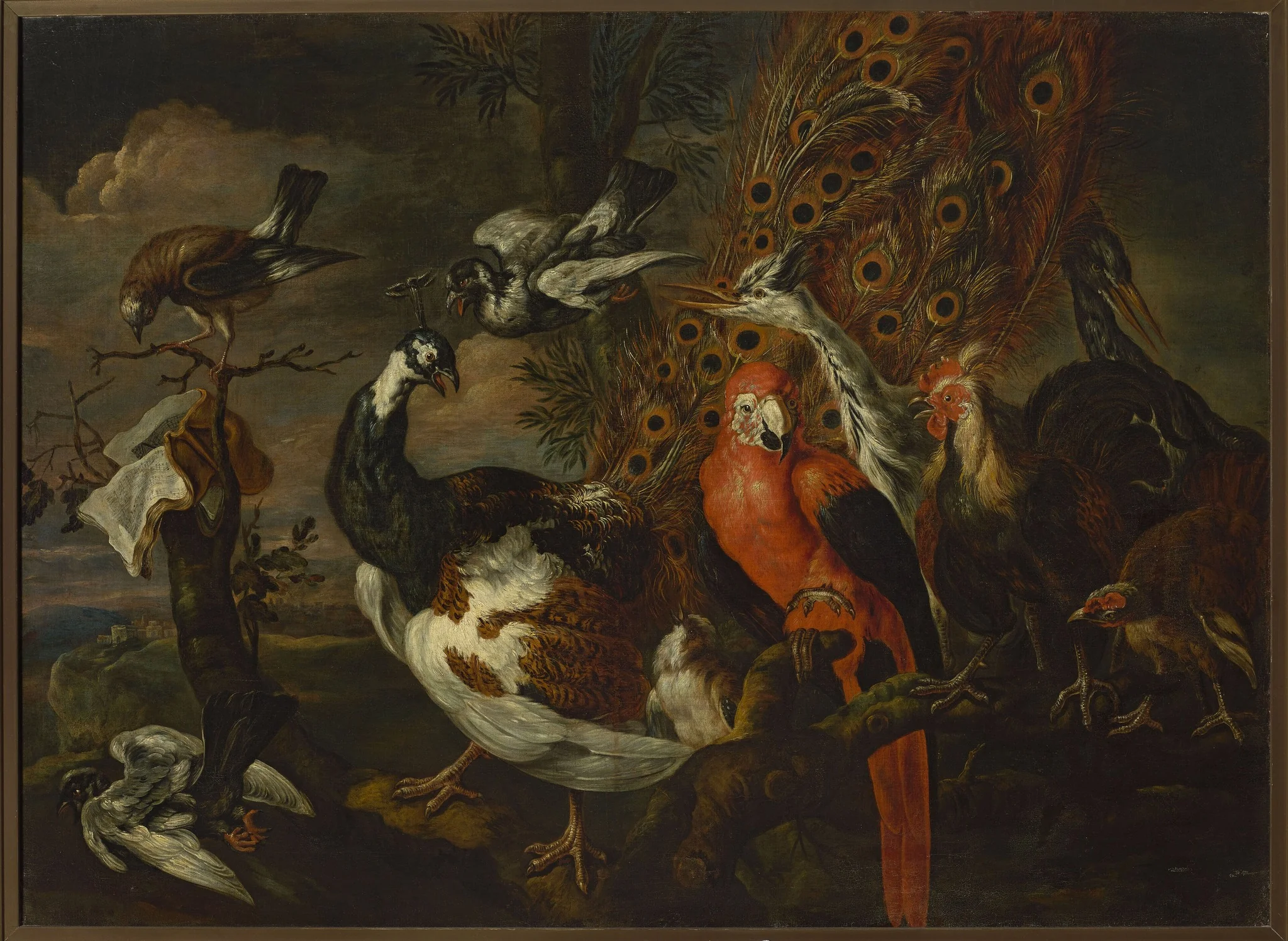 Bird concert, detail