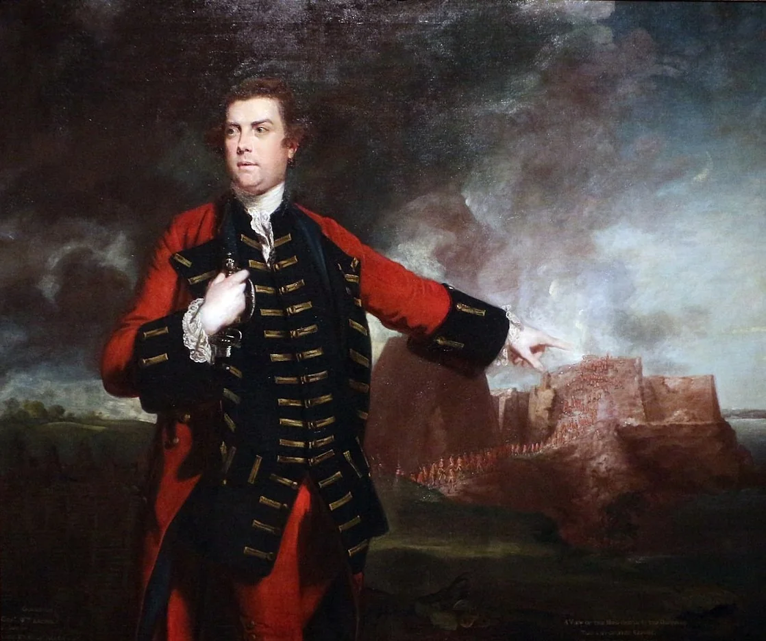 General William Keppel, Storming the Morro Castle, detail