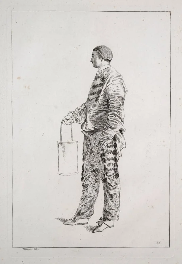 Man Standing, detail