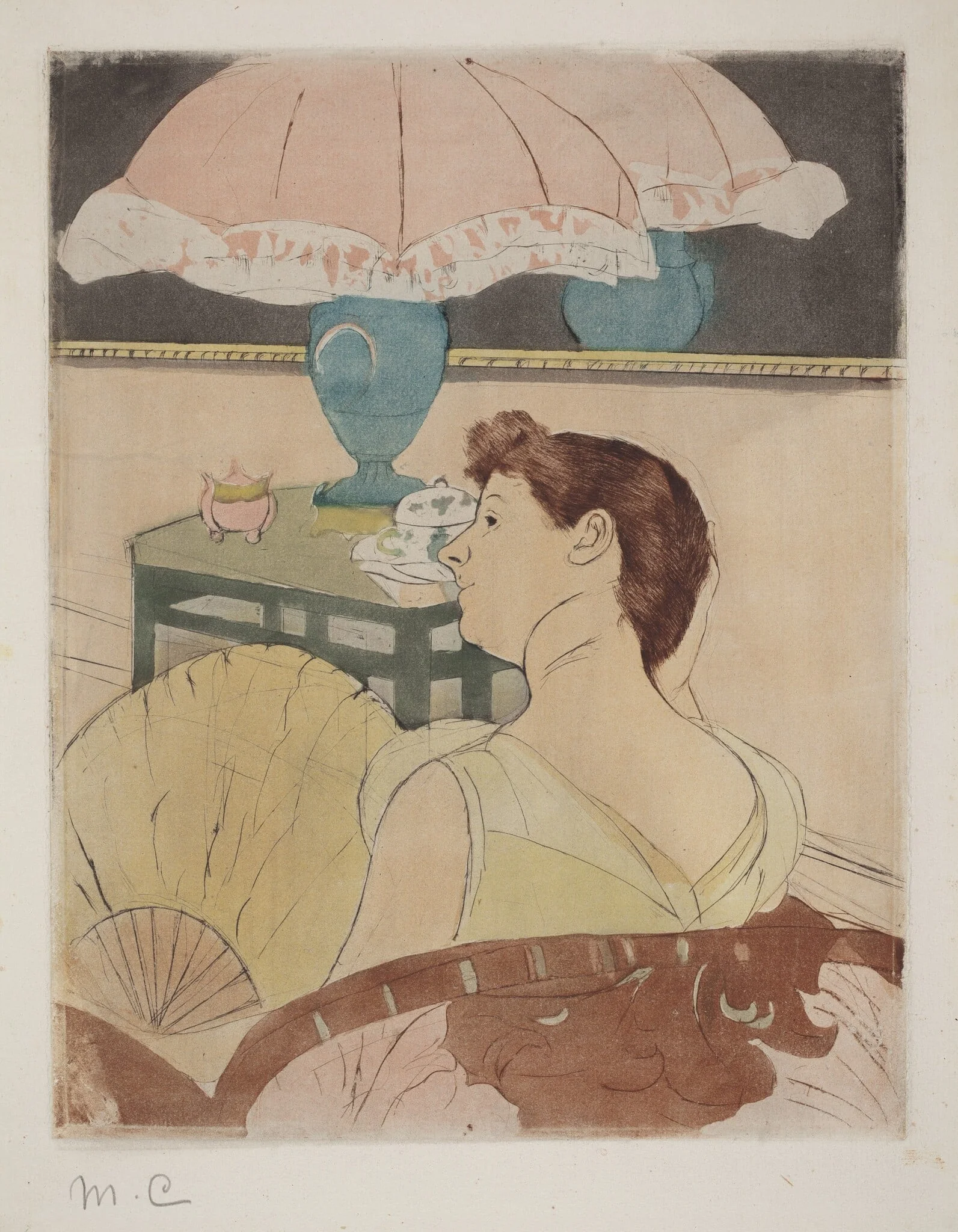 The Lamp, detail