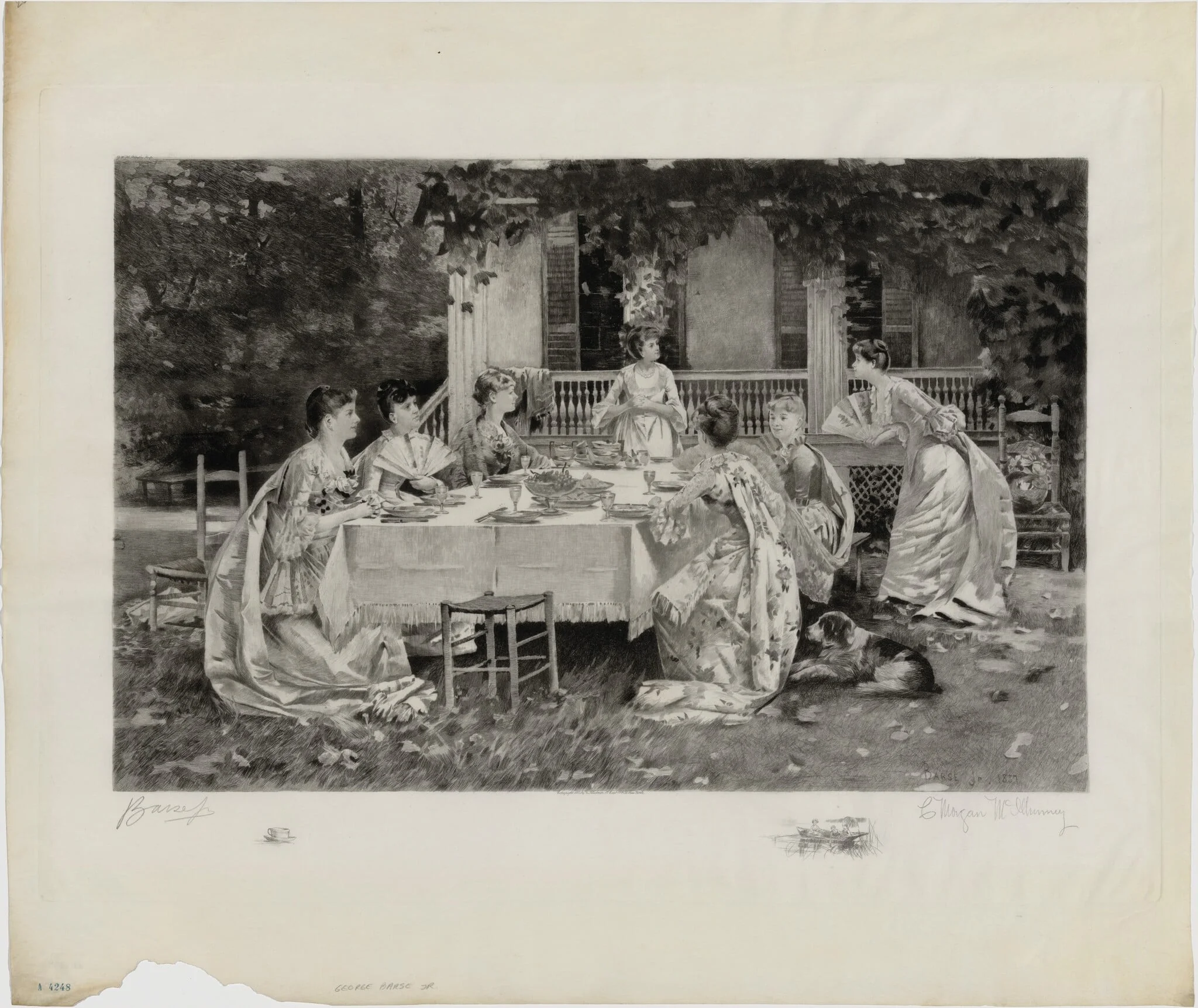 Five O'Clock Tea, detail