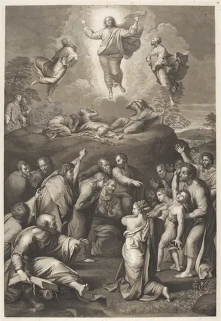 The Transfiguration, by Ignazio Pavon, 1850