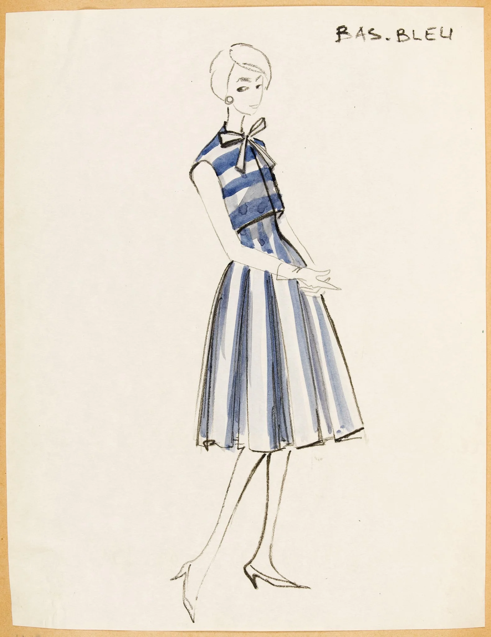 Bas-bleu, detail