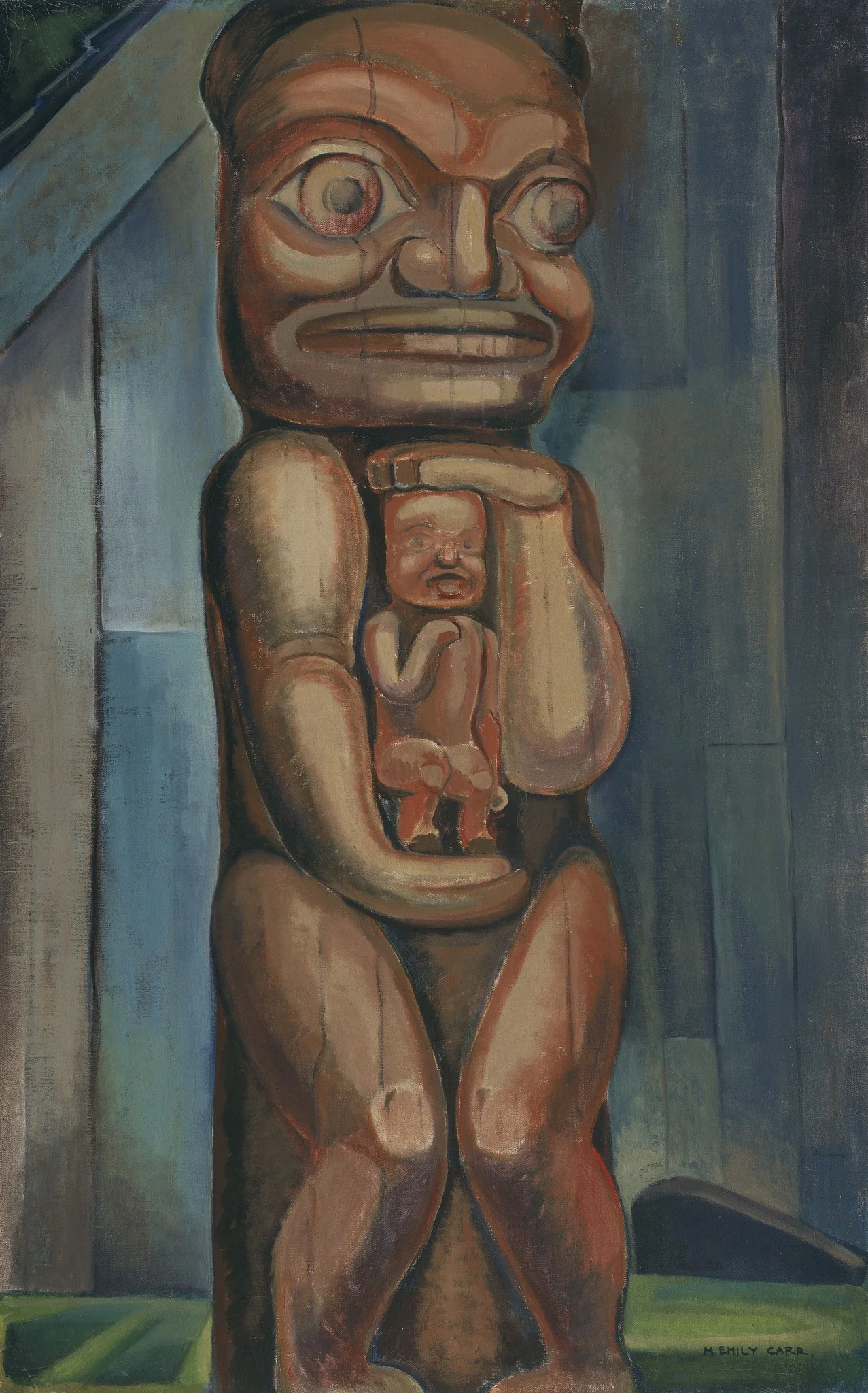 Totem Mother, detail