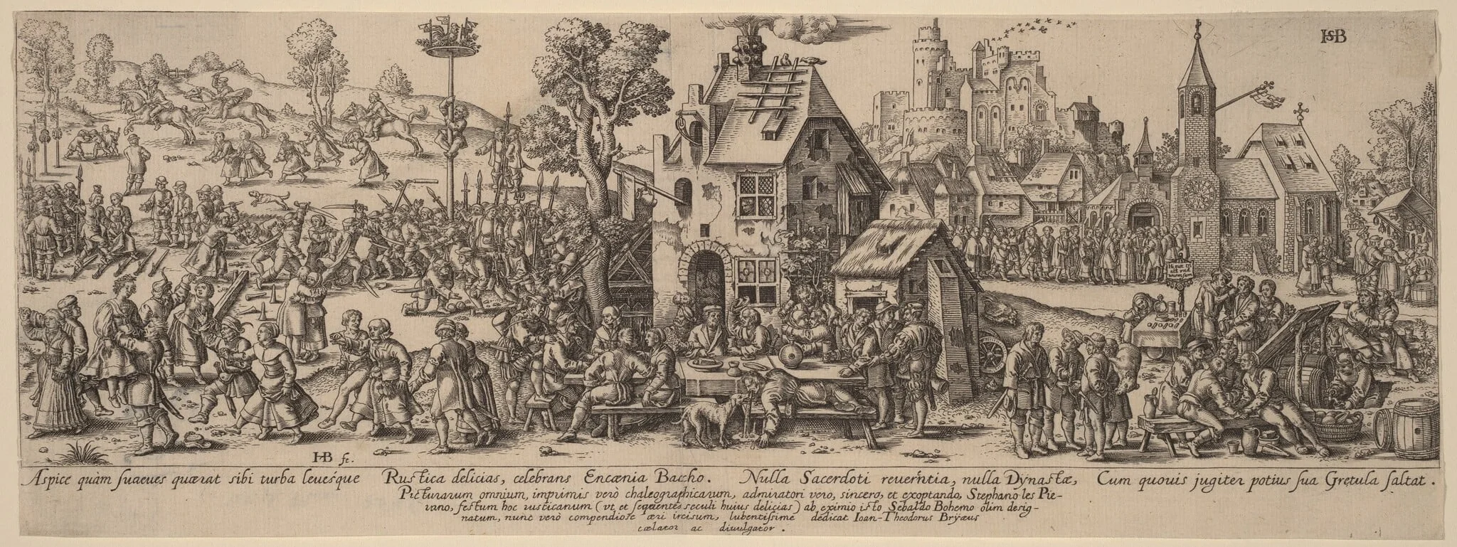 Country Fair, detail
