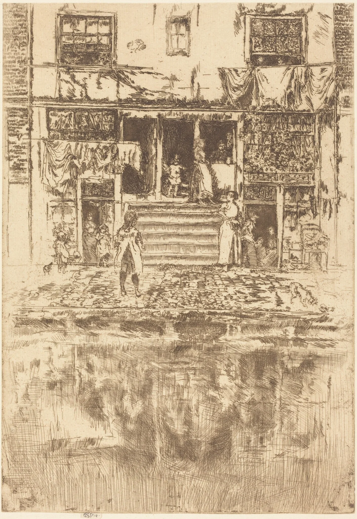 The Steps, Amsterdam, detail
