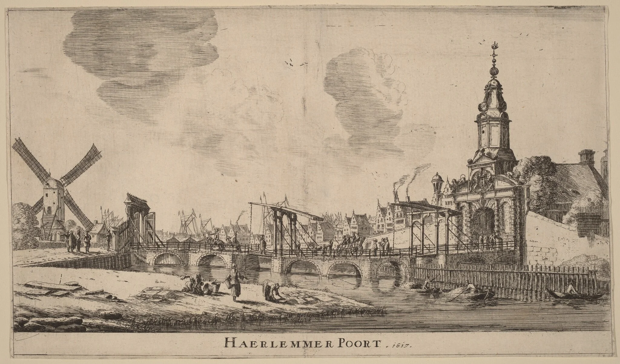 Haarlem Gate (Haerlemmer Poort), detail