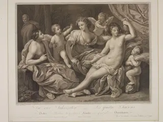 The Four Seasons, by Franz Valentin Durmer, 1850