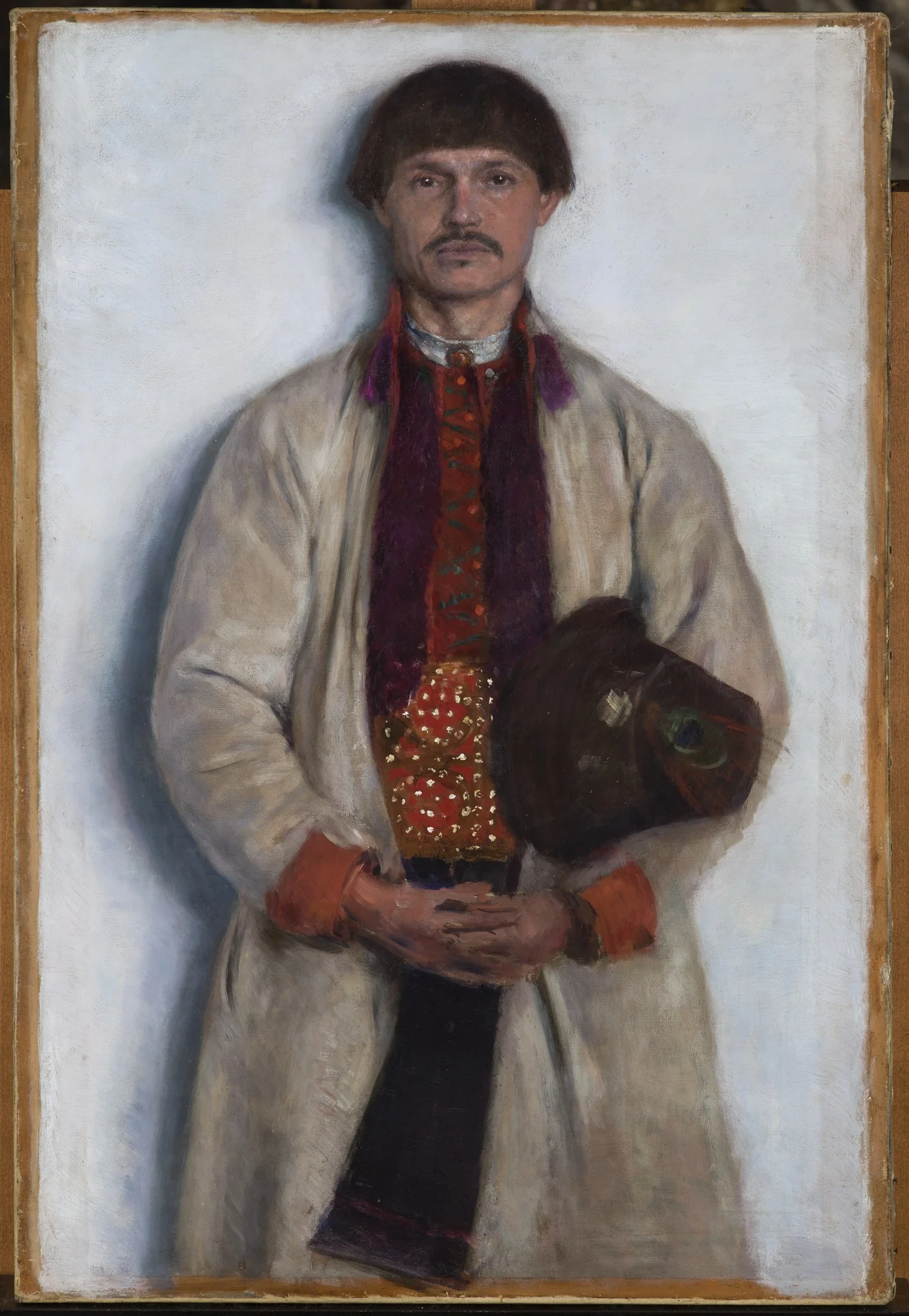 Peasant from Bronowice, detail