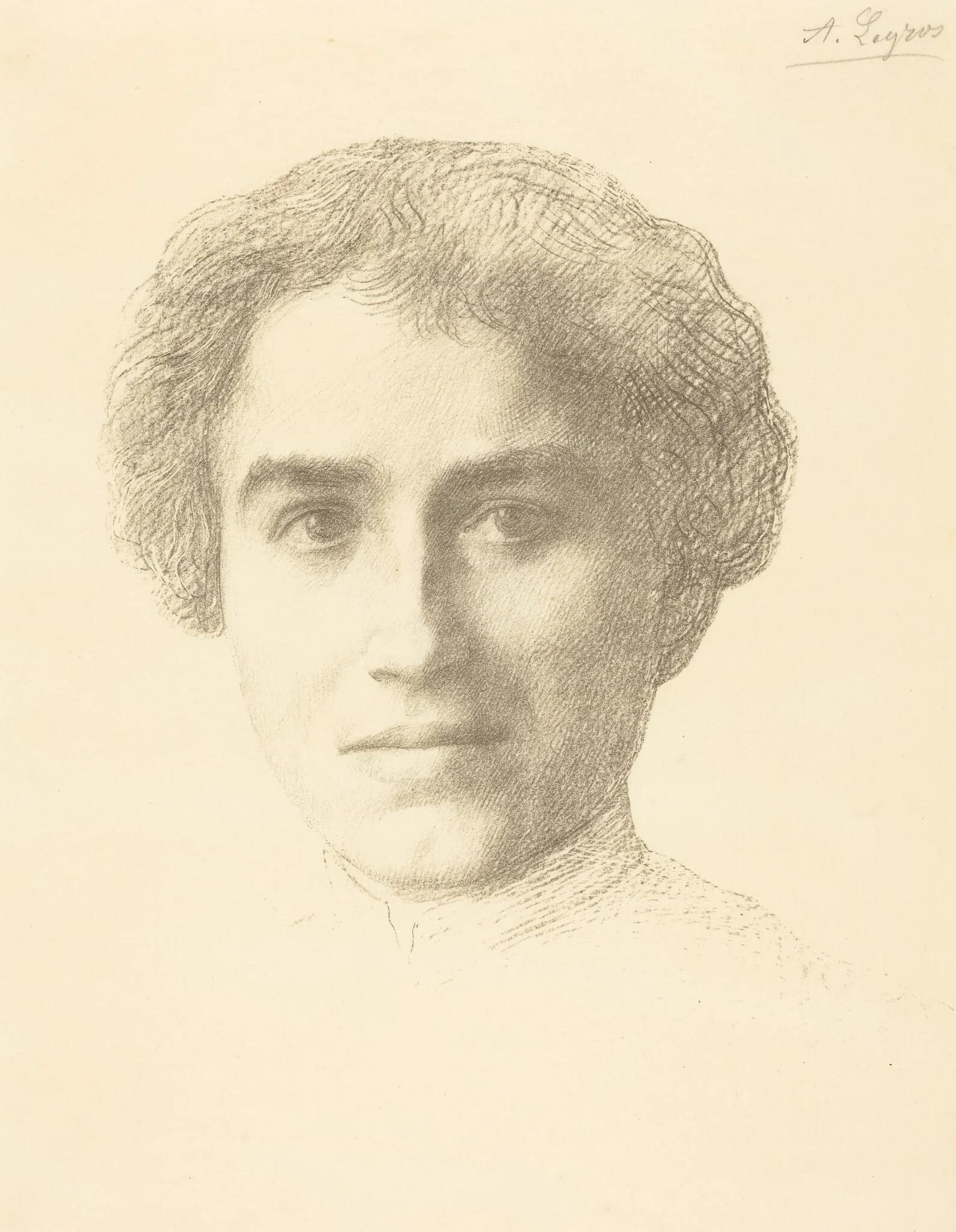 Mlle. Simpson, detail