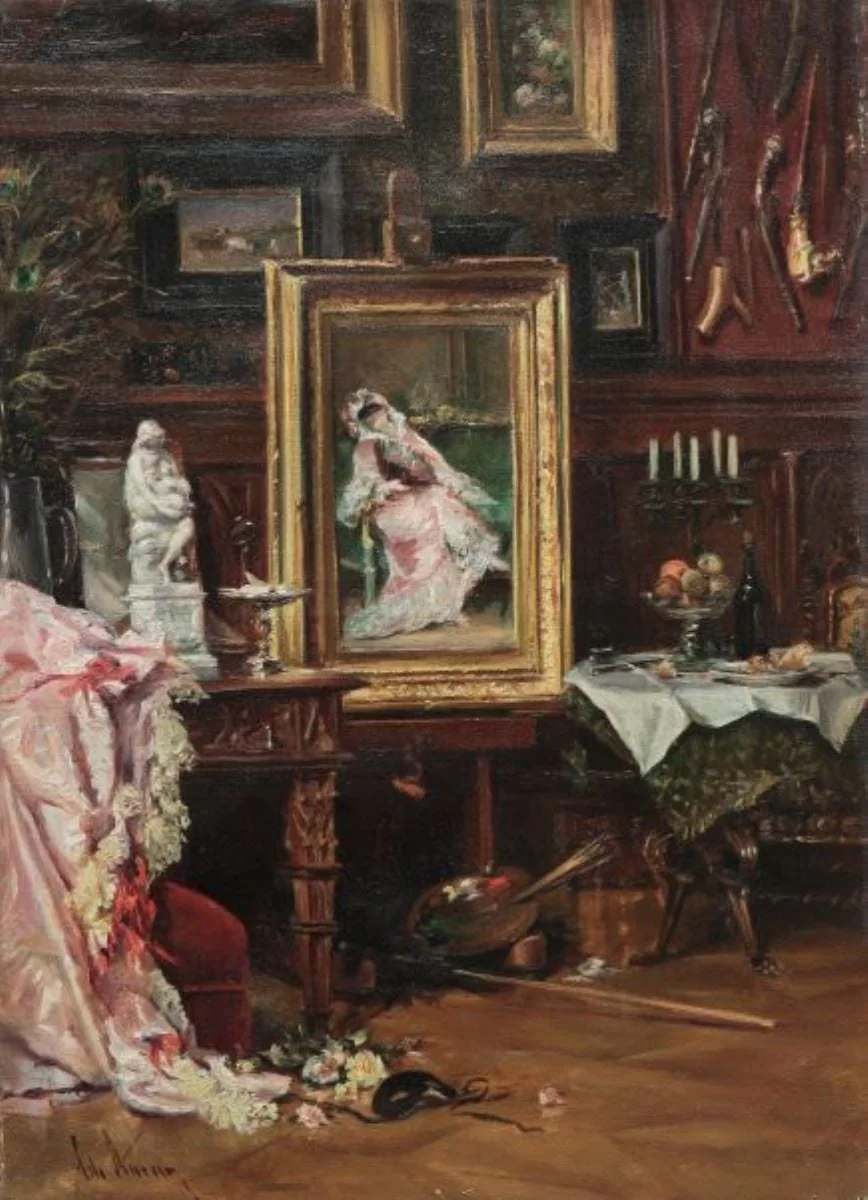Interior de atelier, detail
