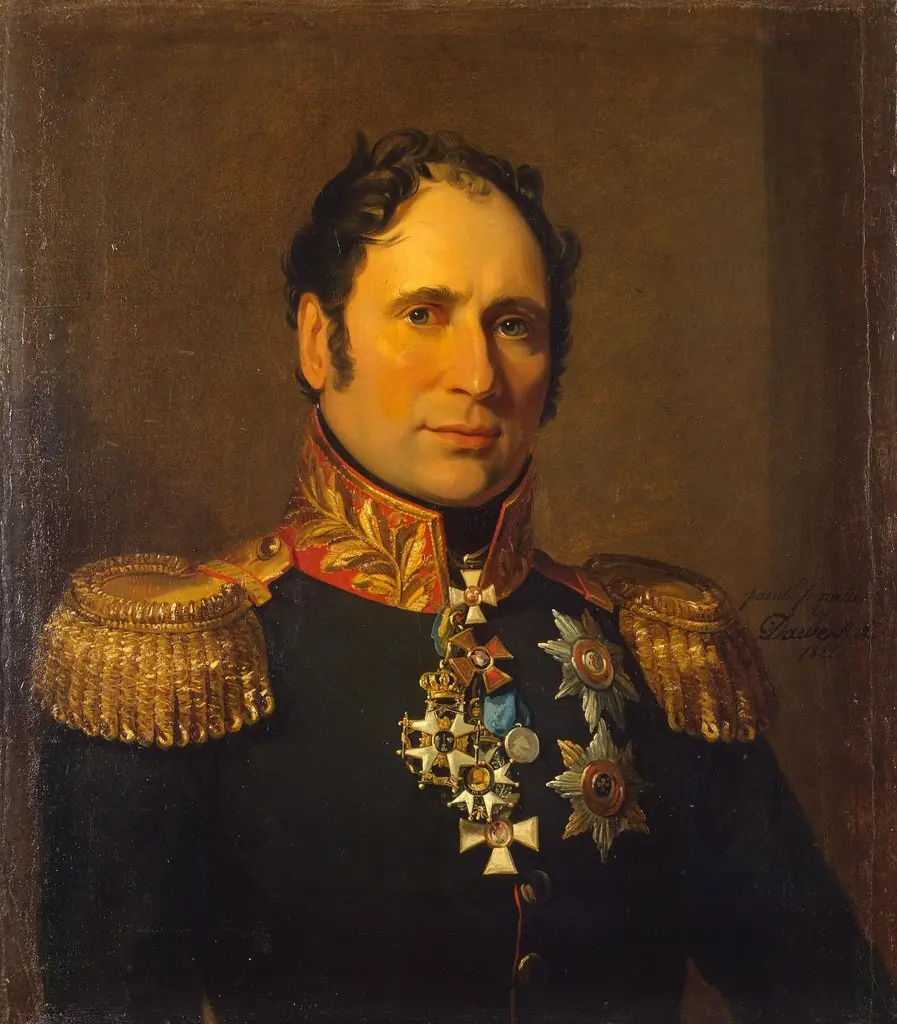 Portrait of Karl I. Oppermann (1765/66-1831), by George Dawe, oil, 1821