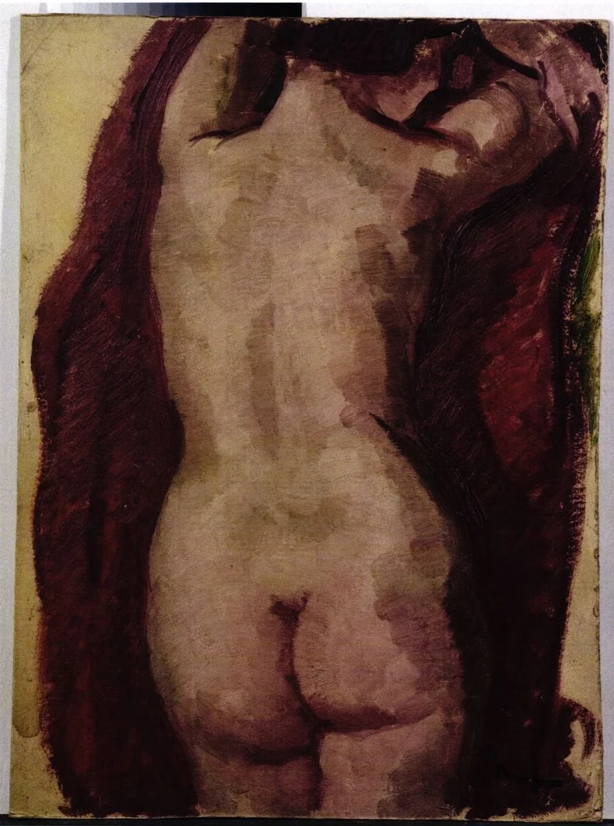 Studiu de nud, detail