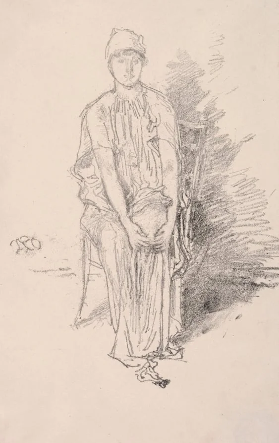 Figure Study, detail