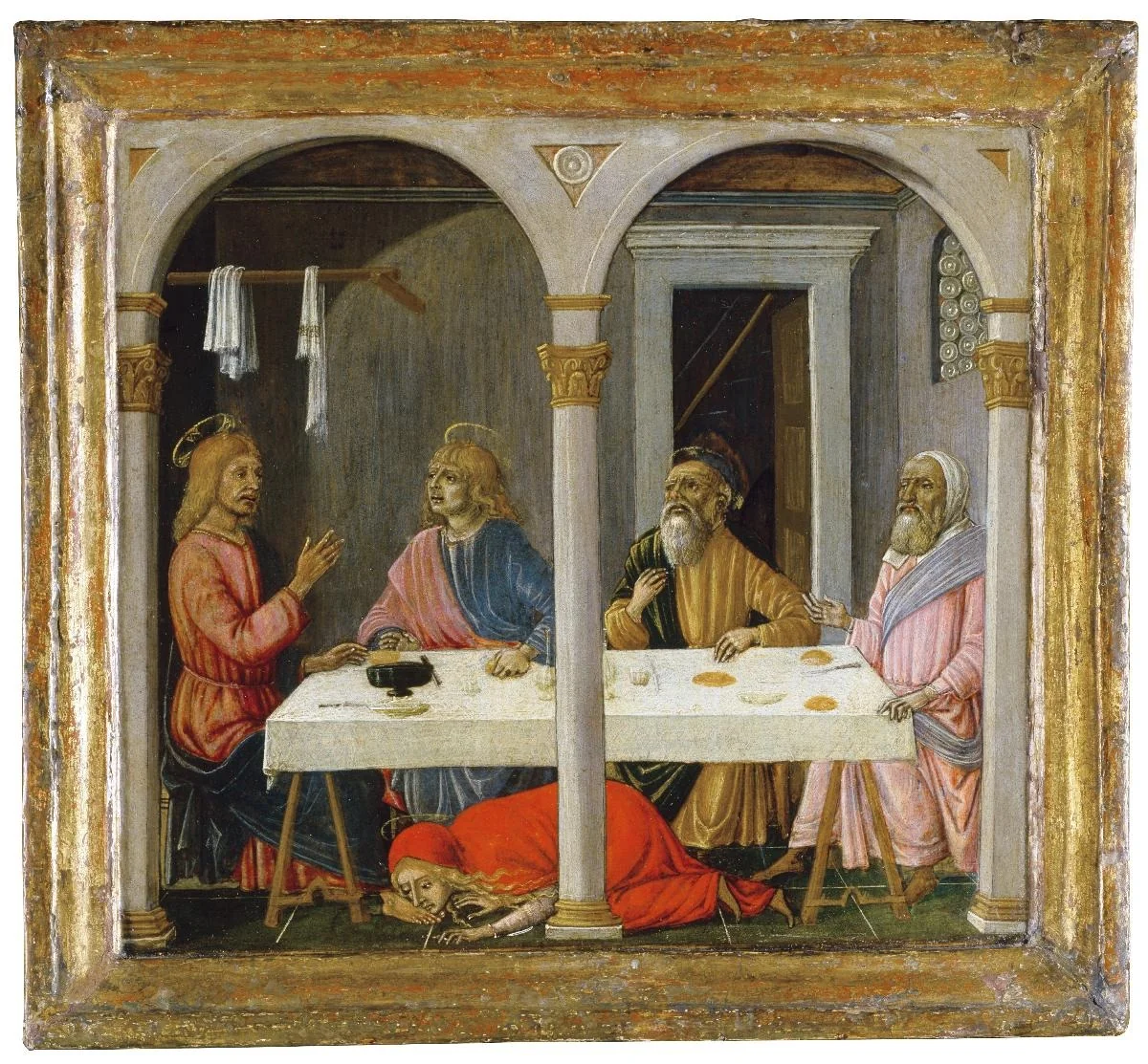 La cena in casa di Simone, detail