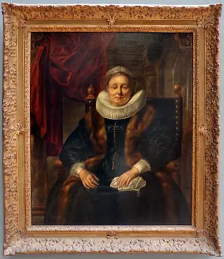 Portrait of an unknown woman, by Jacob Jordaens, oil, 1641