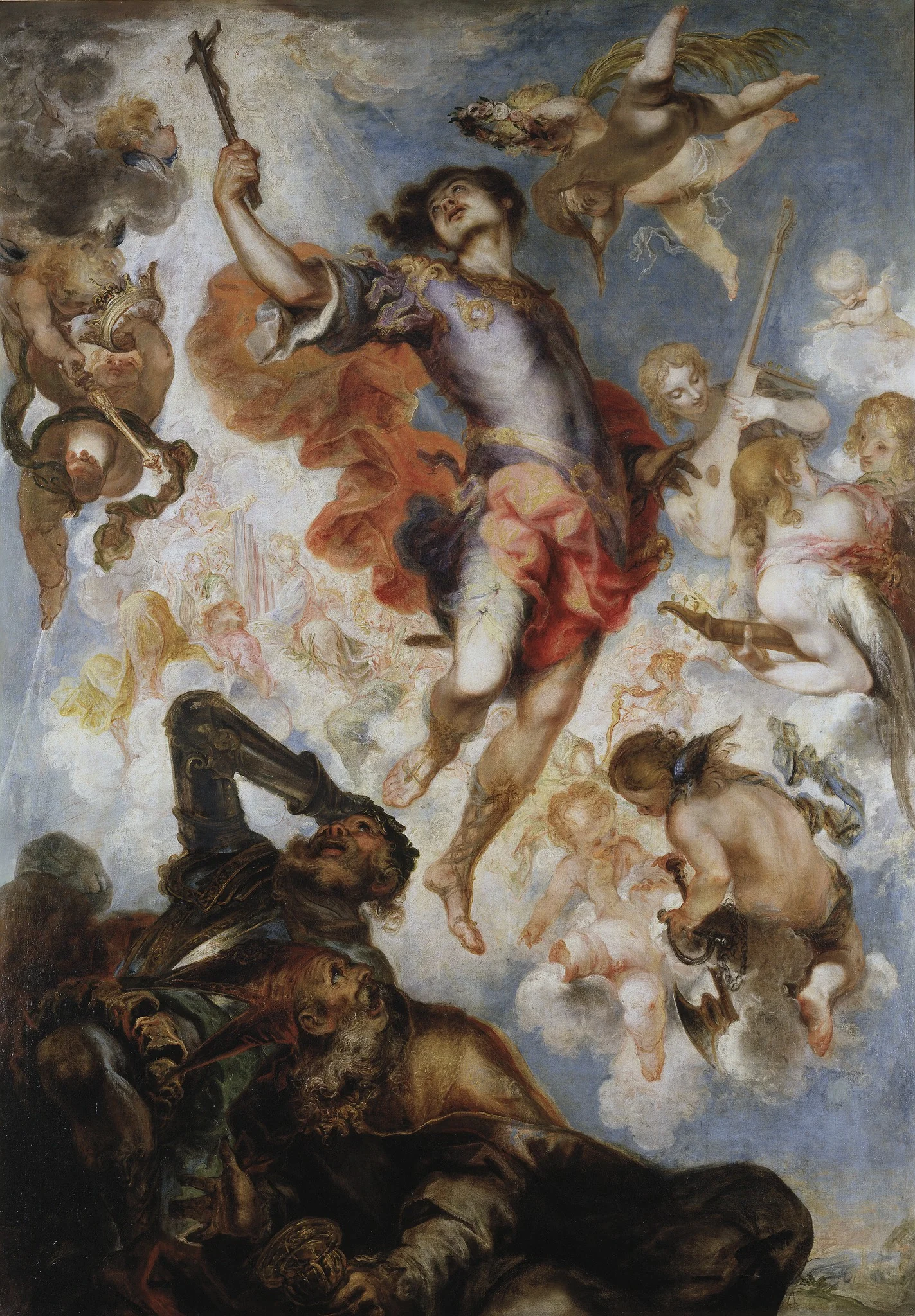 The Triumph of Saint Hermenegildo, detail