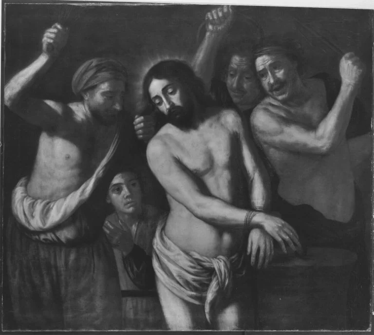 Verspottung Christi, detail