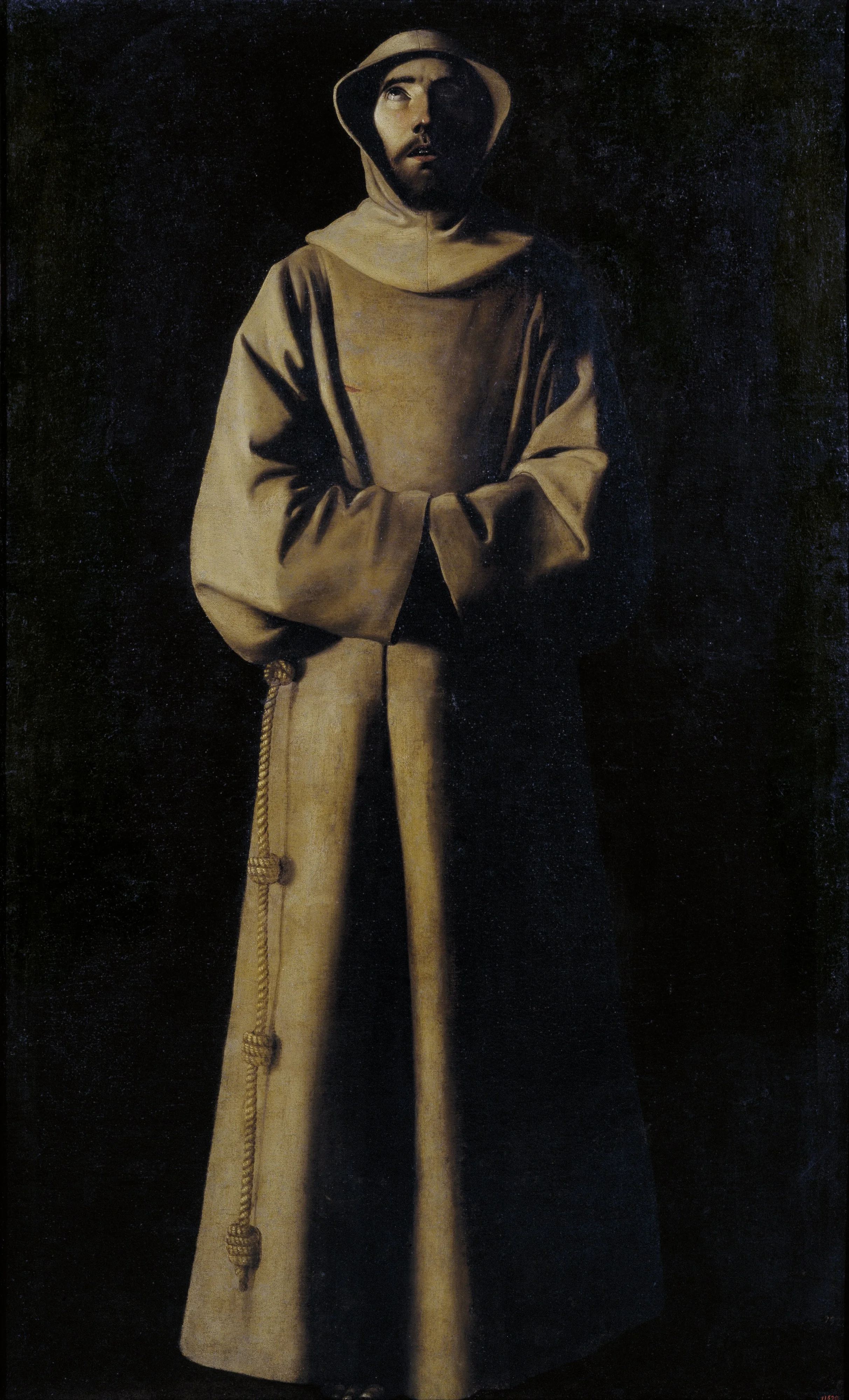 Saint Francis of Assisi according to Pope Nicholas V's Vision, detail
