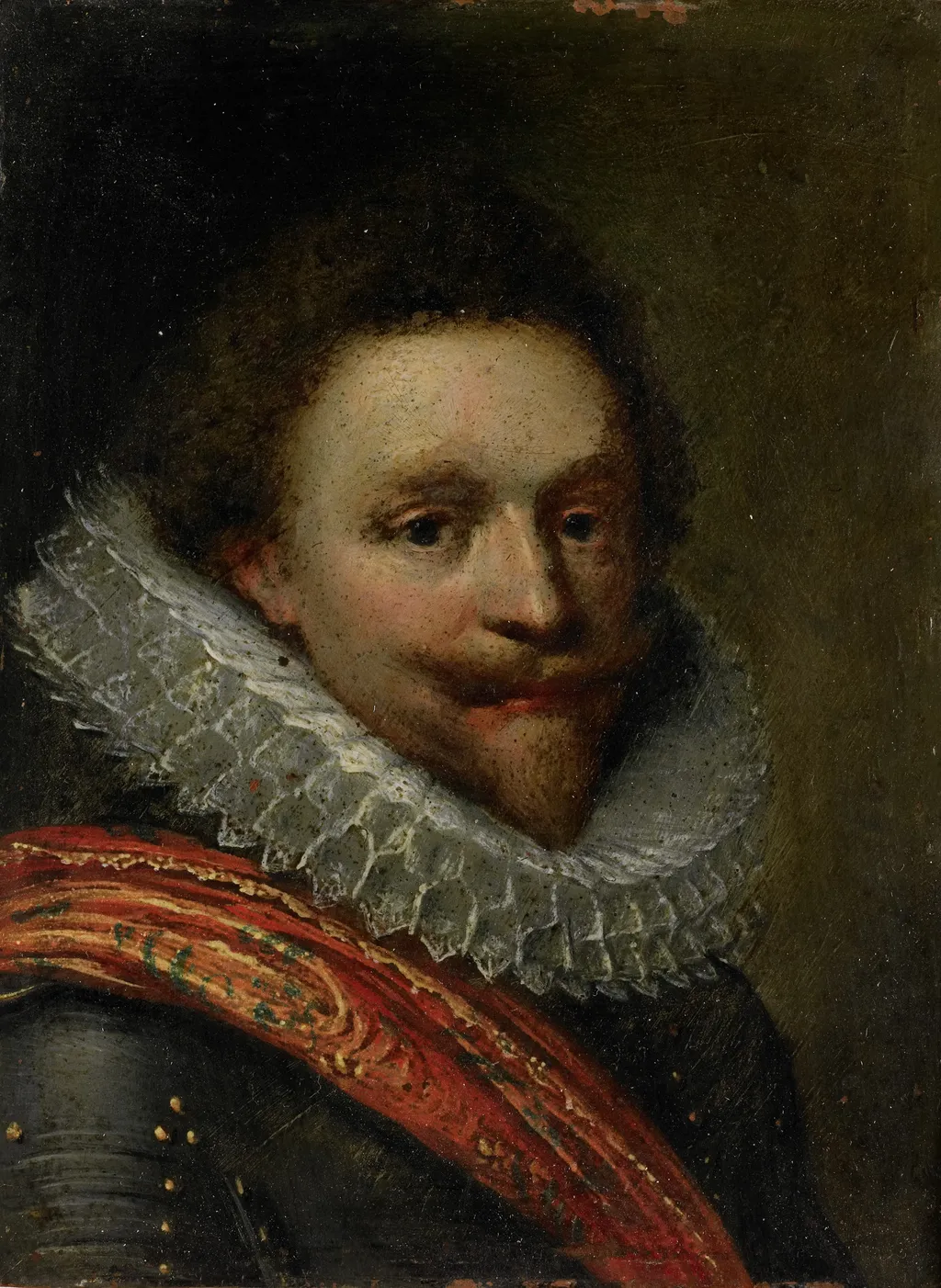 Portrait of Frederik Hendrik (1584-1647), Prince of Orange, by Jacob Lyon, oil, 1612