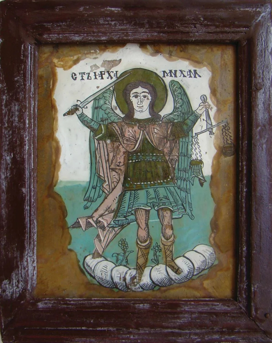 Arhanghelul Mihail, detail