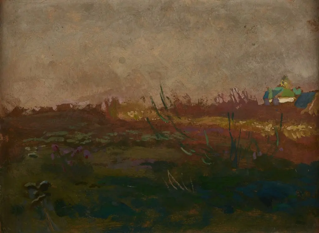 Askold's Grave in Kyiv, by Jan Stanisławski, unspecified, 1905