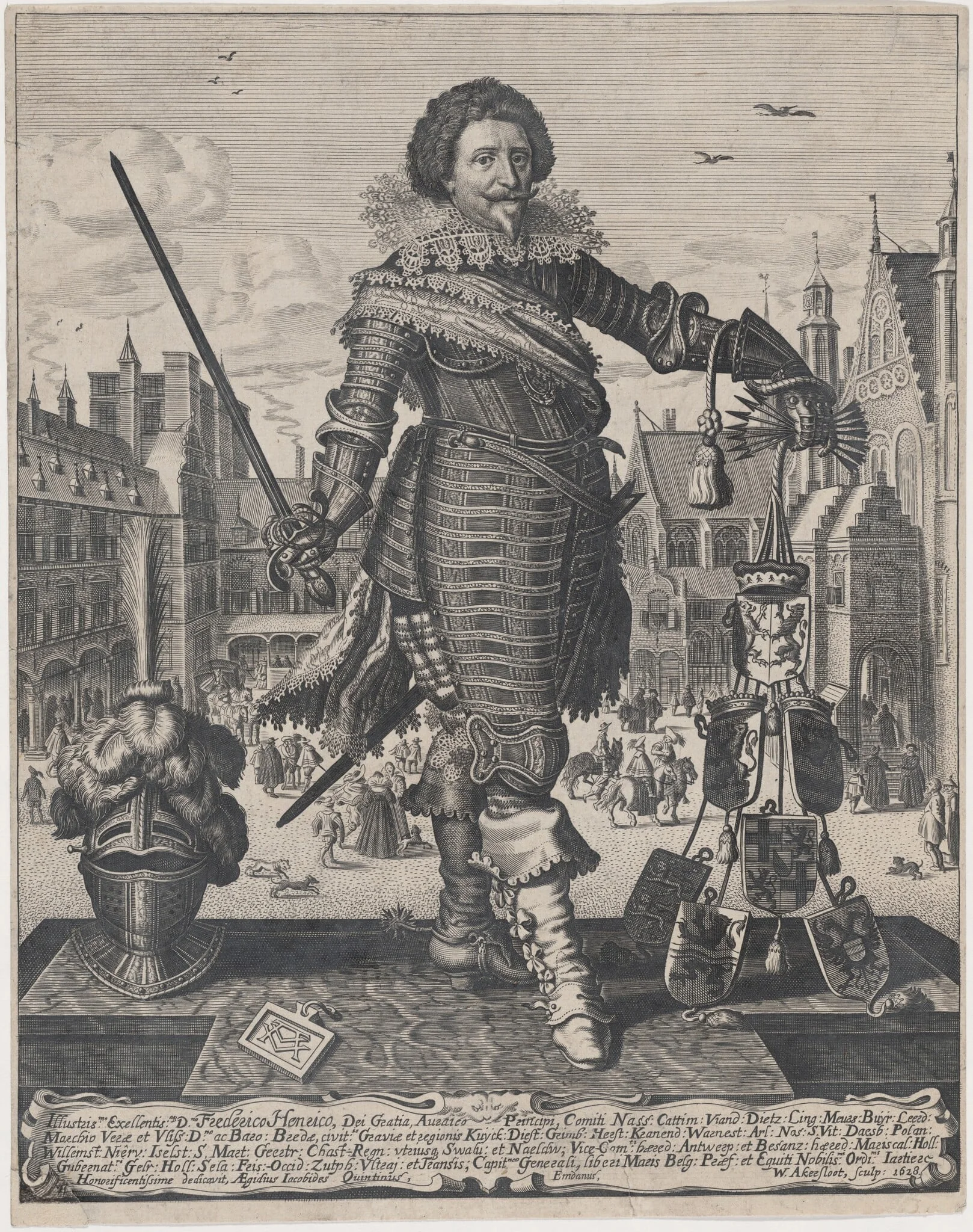 Frederick Henry, Prince of Orange, detail