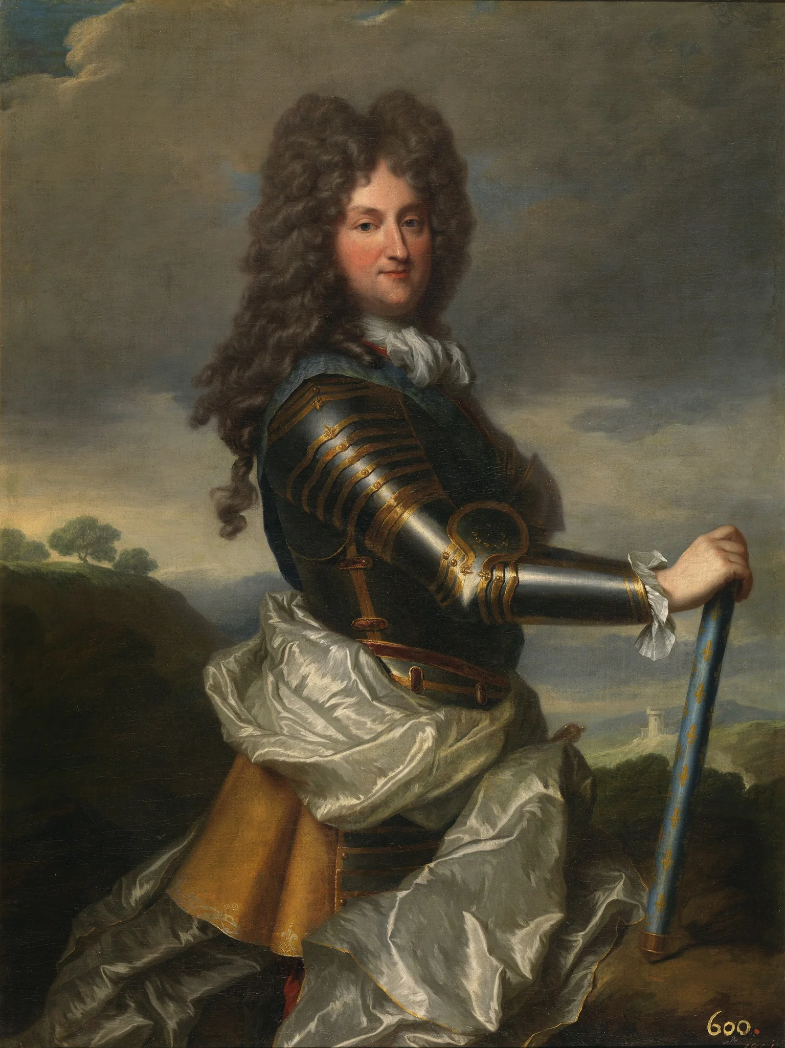 Felipe de Orléans regente de Francia, detail