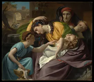 The Massacre of the Innocents, by François-Joseph Navez, oil, 1824