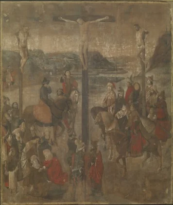 The Crucifixion, detail