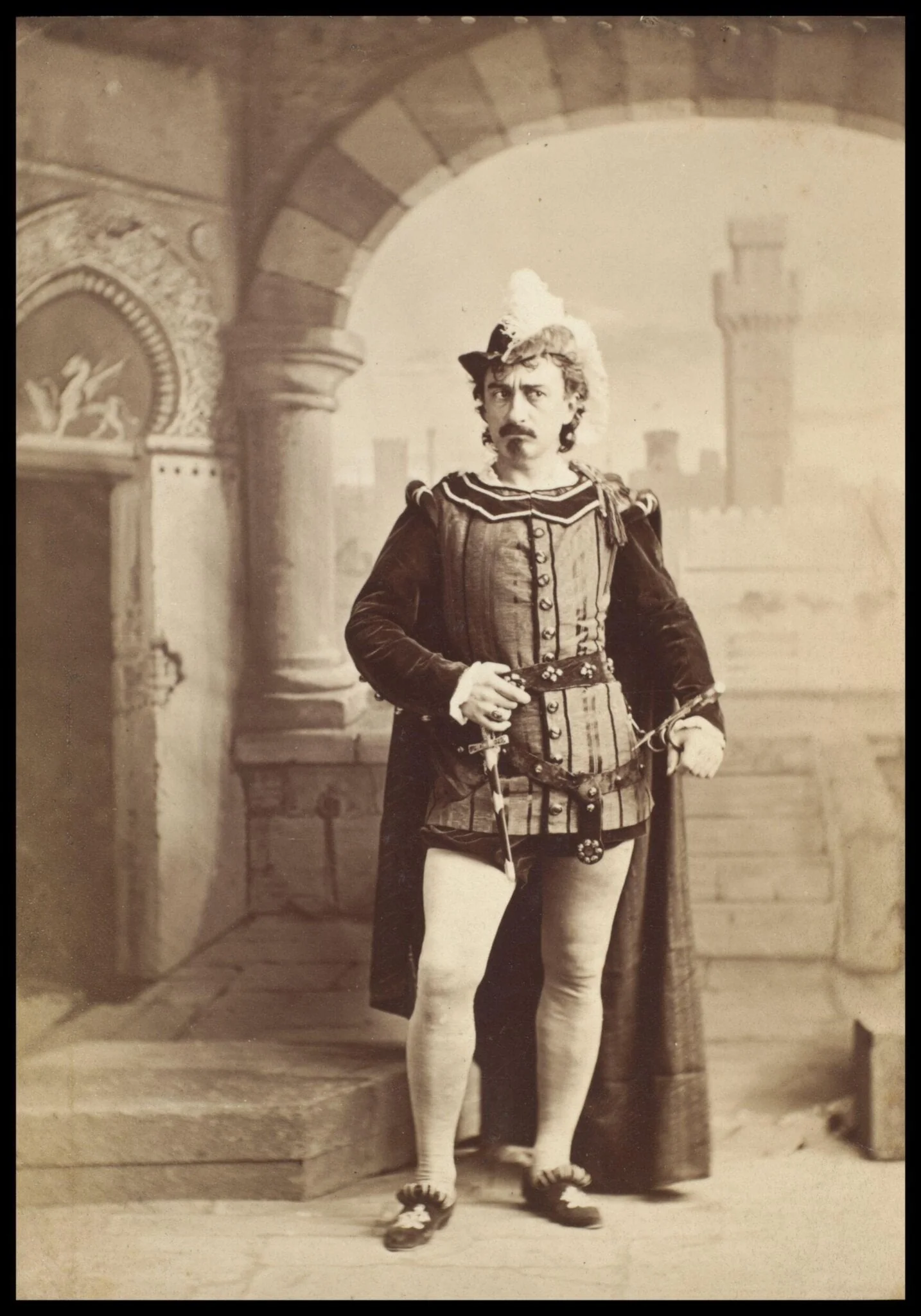 Guy Little Theatrical Photograph, detail