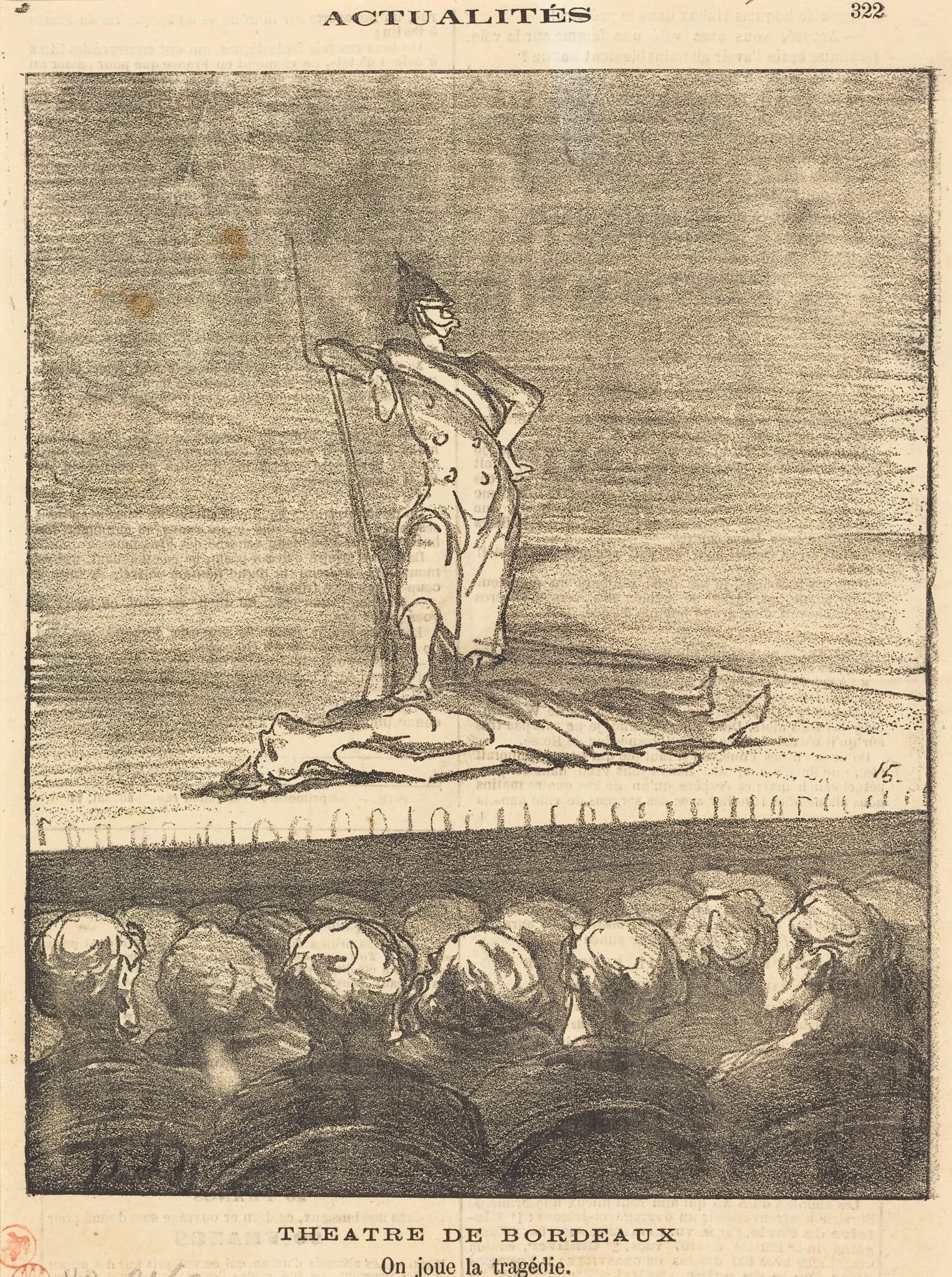 Théâtre de Bordeaux - on joue la tragédie, detail