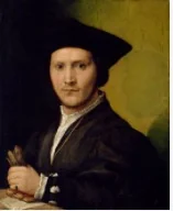 Portrait of a Young Man, detail
