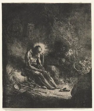 St. Jerome, by Jan Lievens, 1631