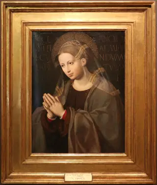 Madonna, by Cornelis van Cleve, unspecified, 1550