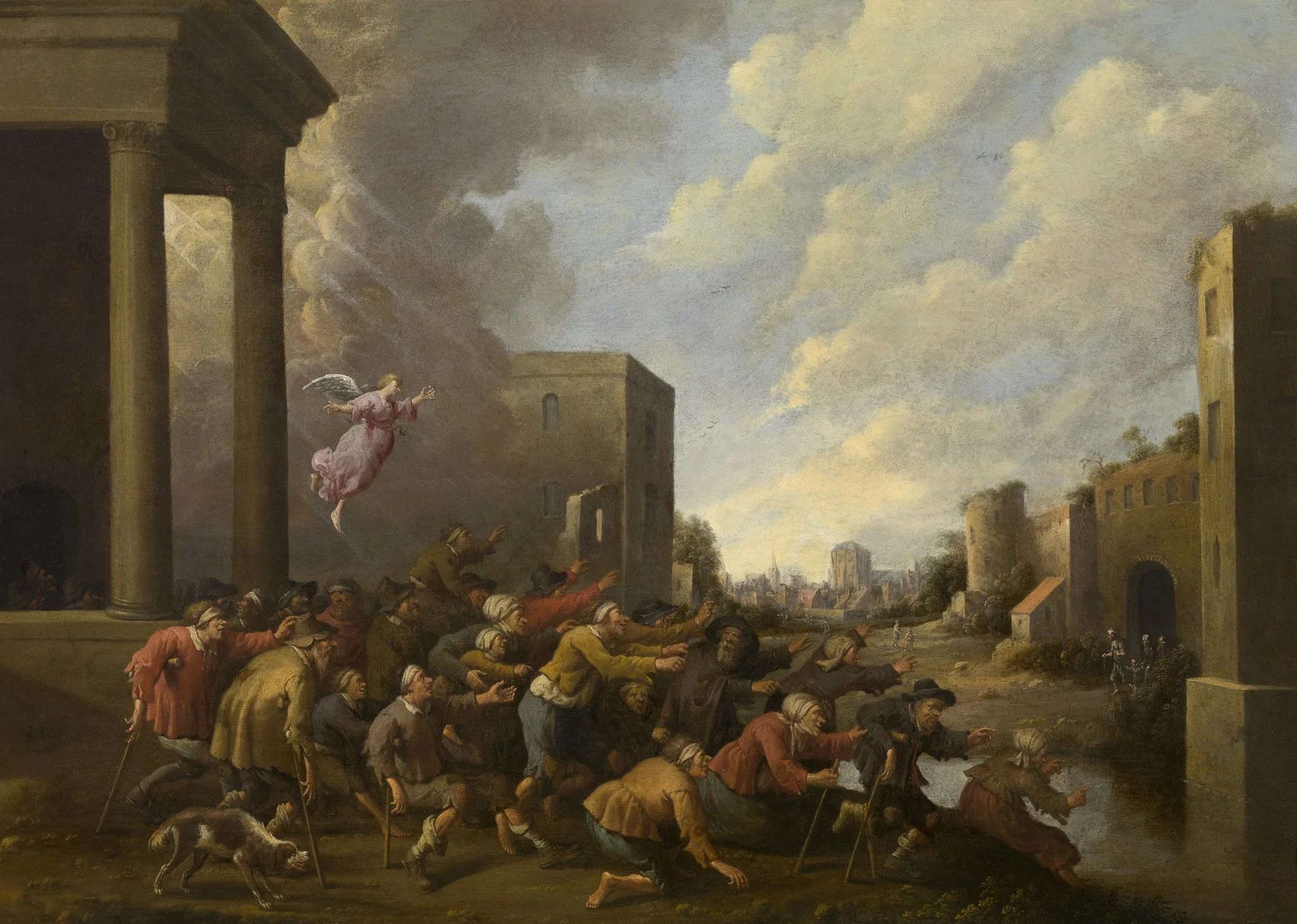 The Pool of Bethesda, detail