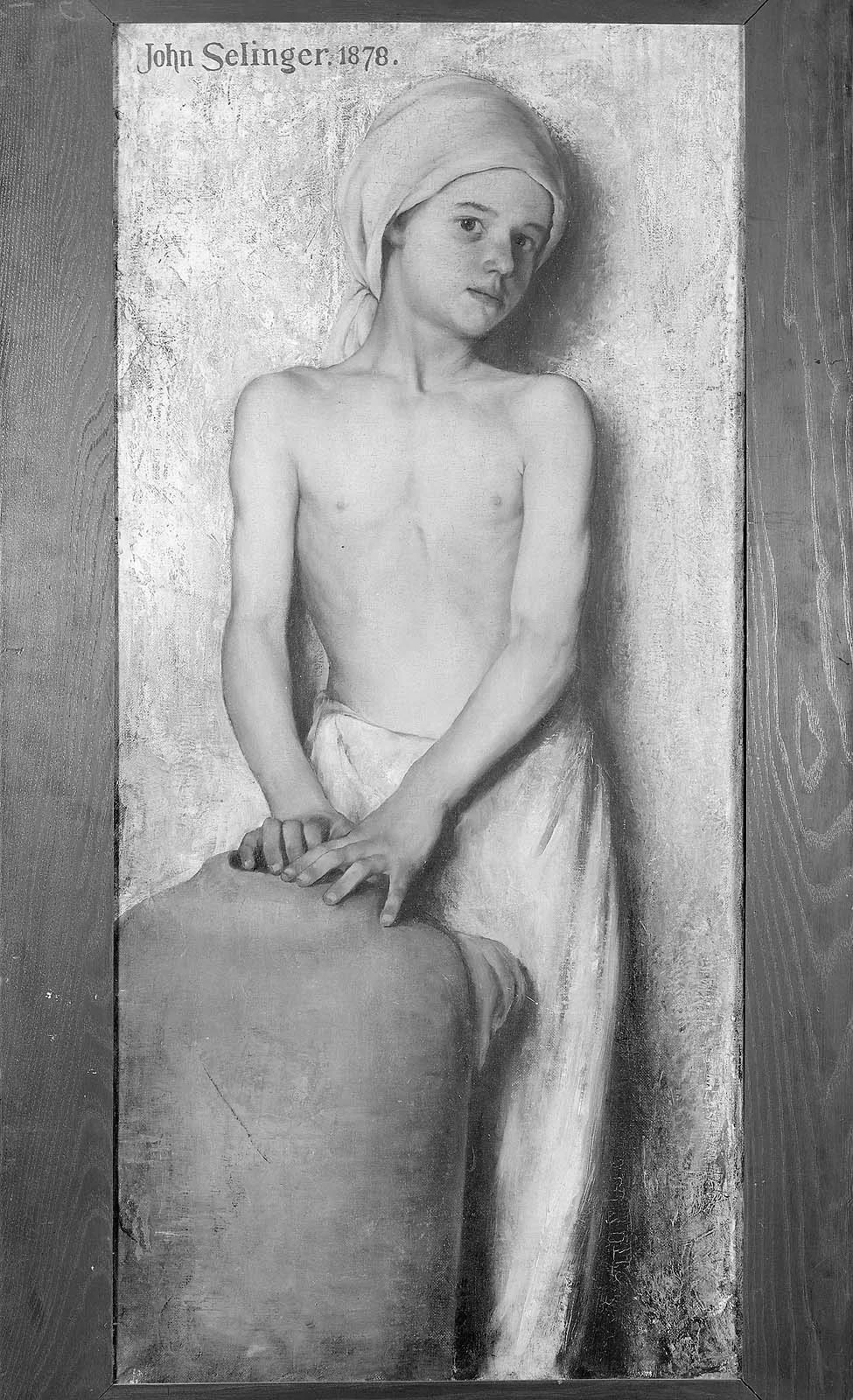 The Water Seller, detail