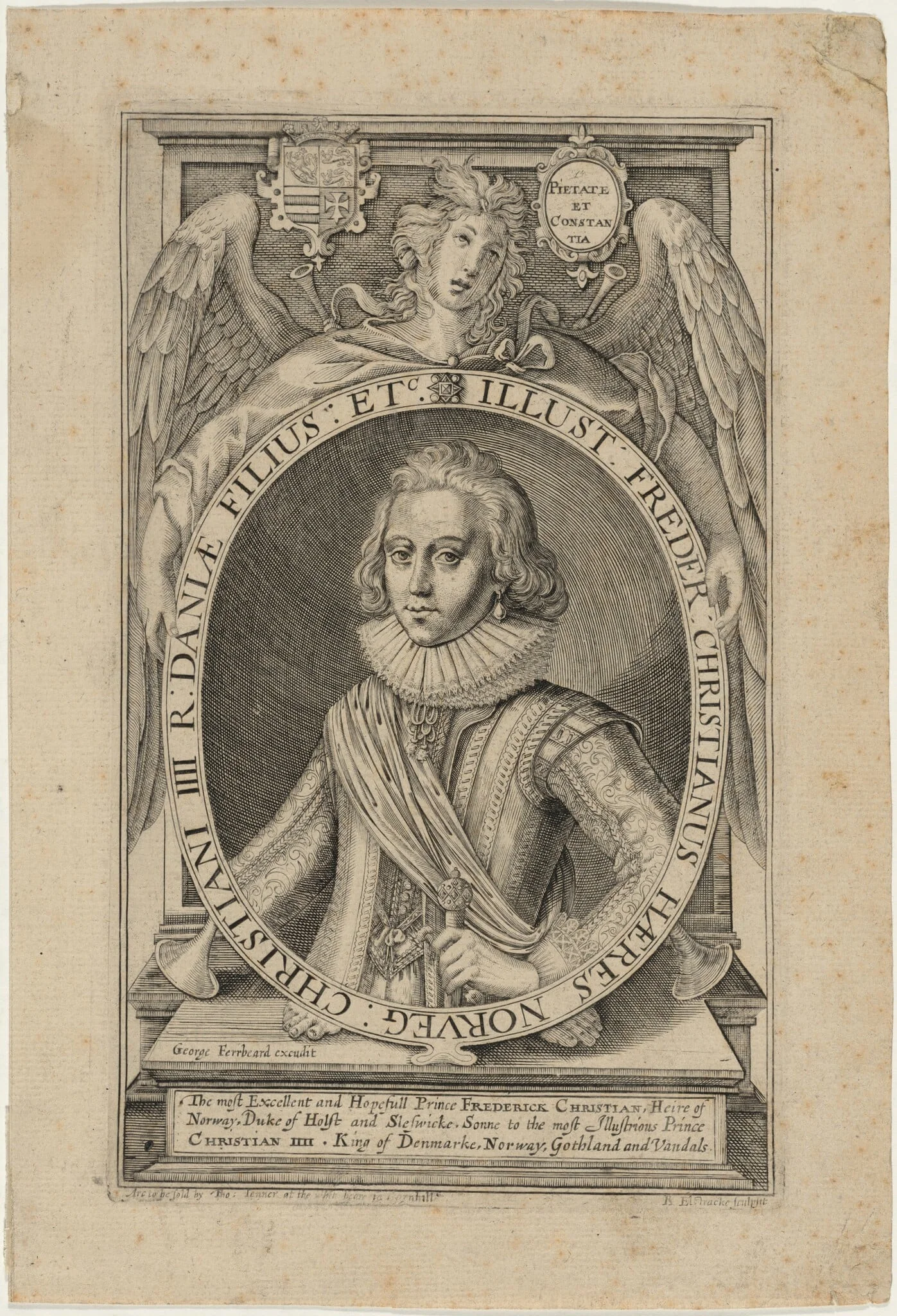 Frederick Christian of Denmark, detail