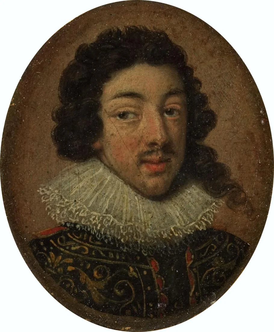 Portrait of Lodewijk XIII de Bourbon (1601-1643), detail