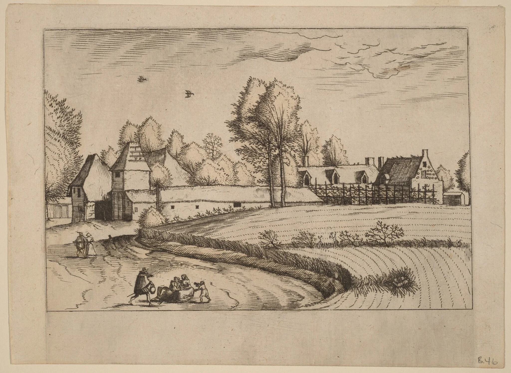 Country Houses, detail