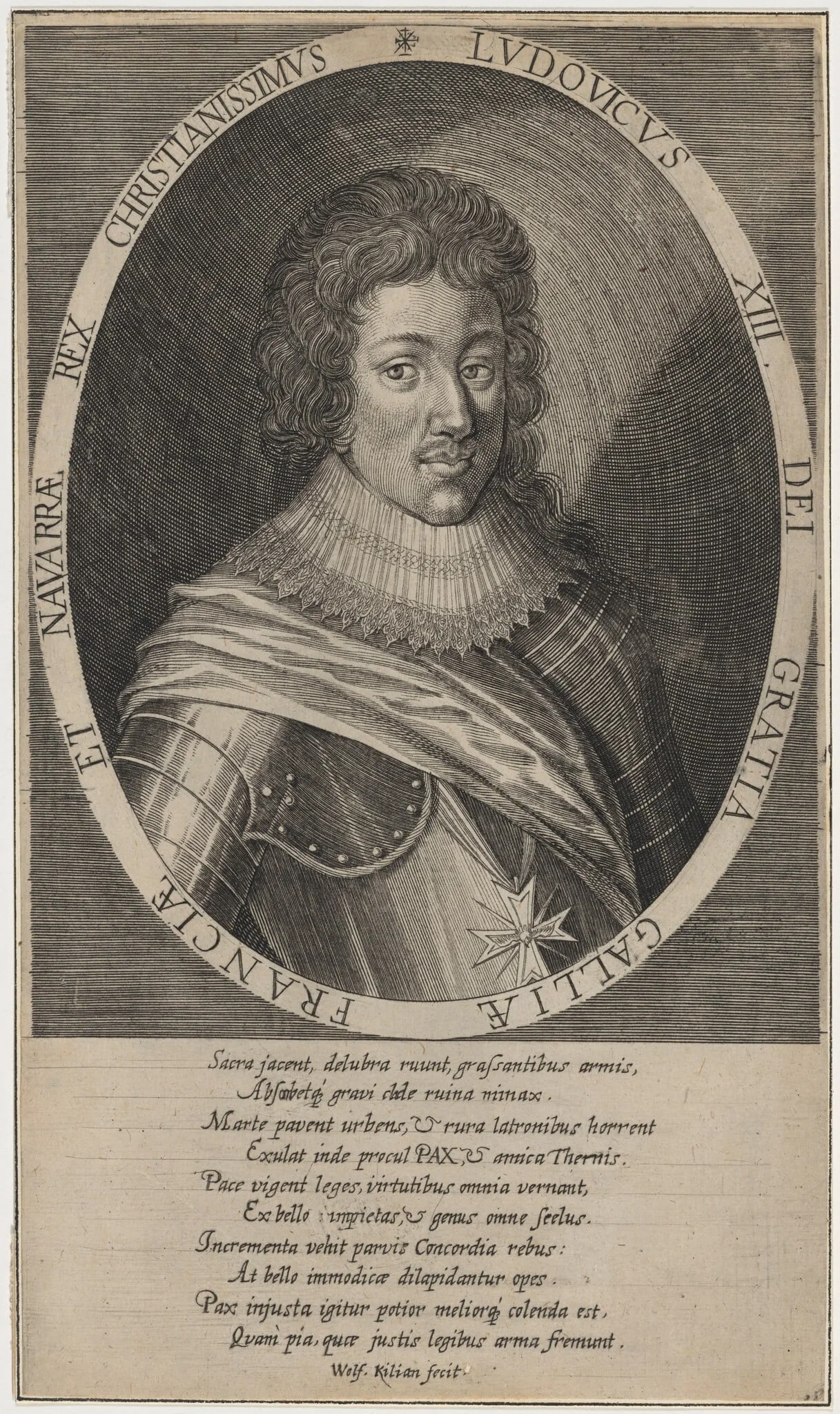 Louis XIII of France, detail