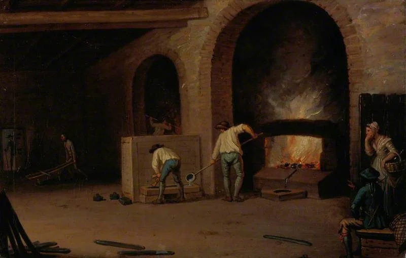 Lead Processing at Leadhills: Smelting the Ore, detail