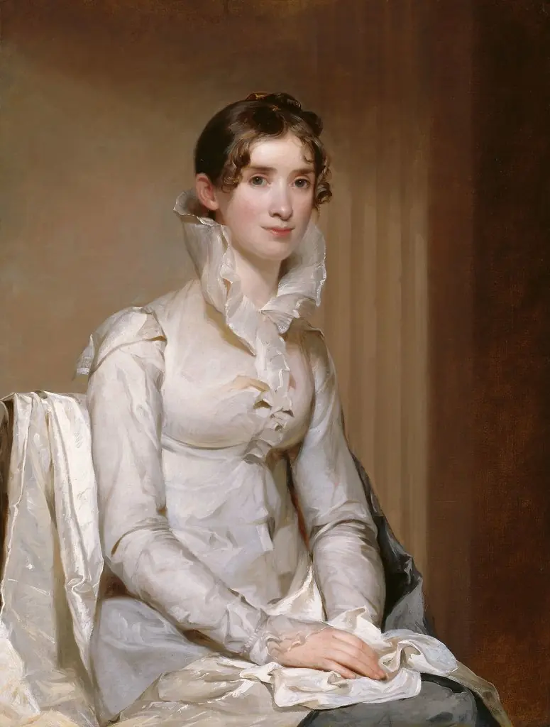 Mrs. Klapp (Anna Milnor), by Thomas Sully, oil, 1814