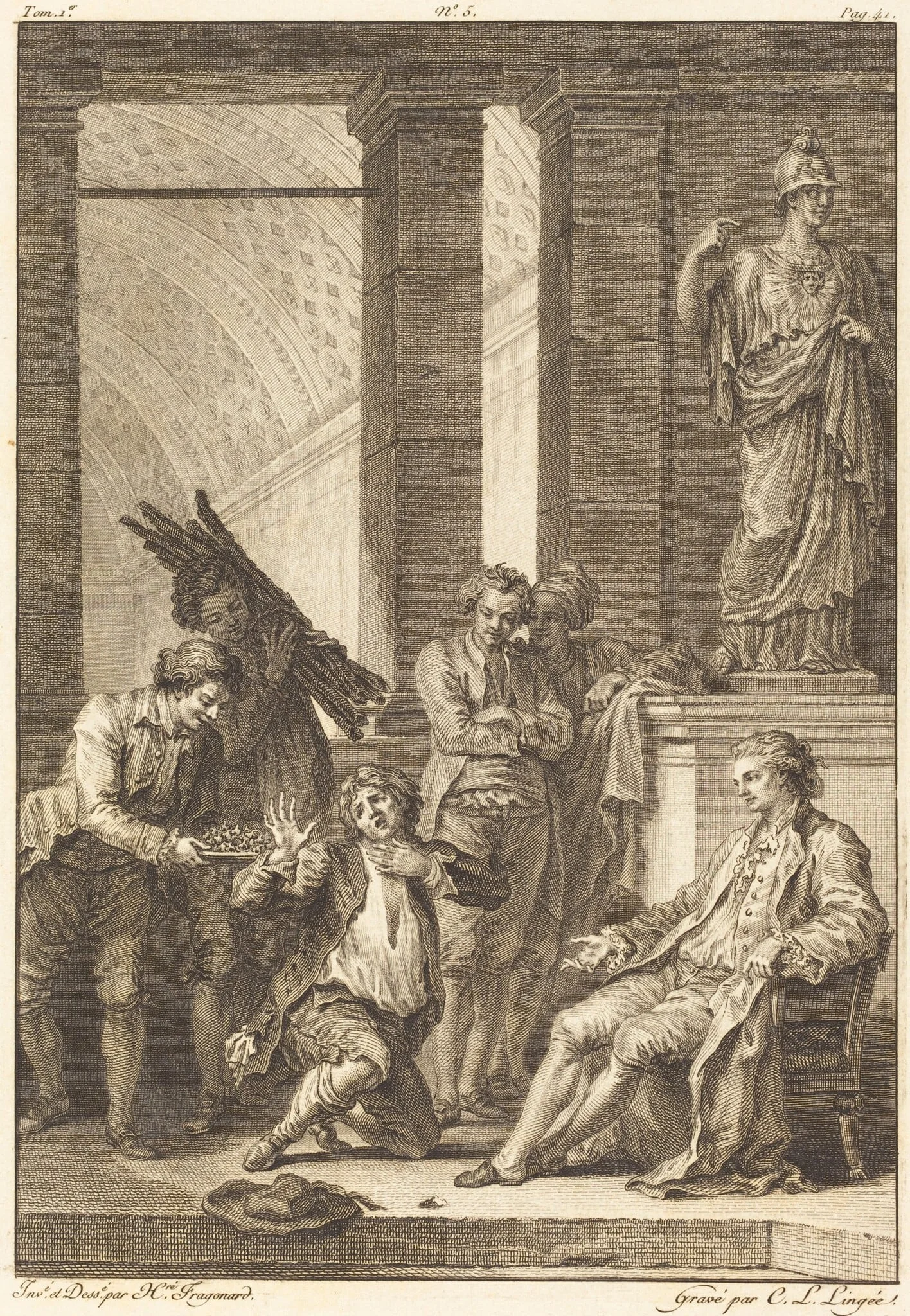 Le paysan, detail