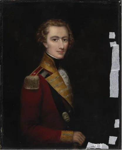 Portrait of Michael Cormak (1771-1799), detail