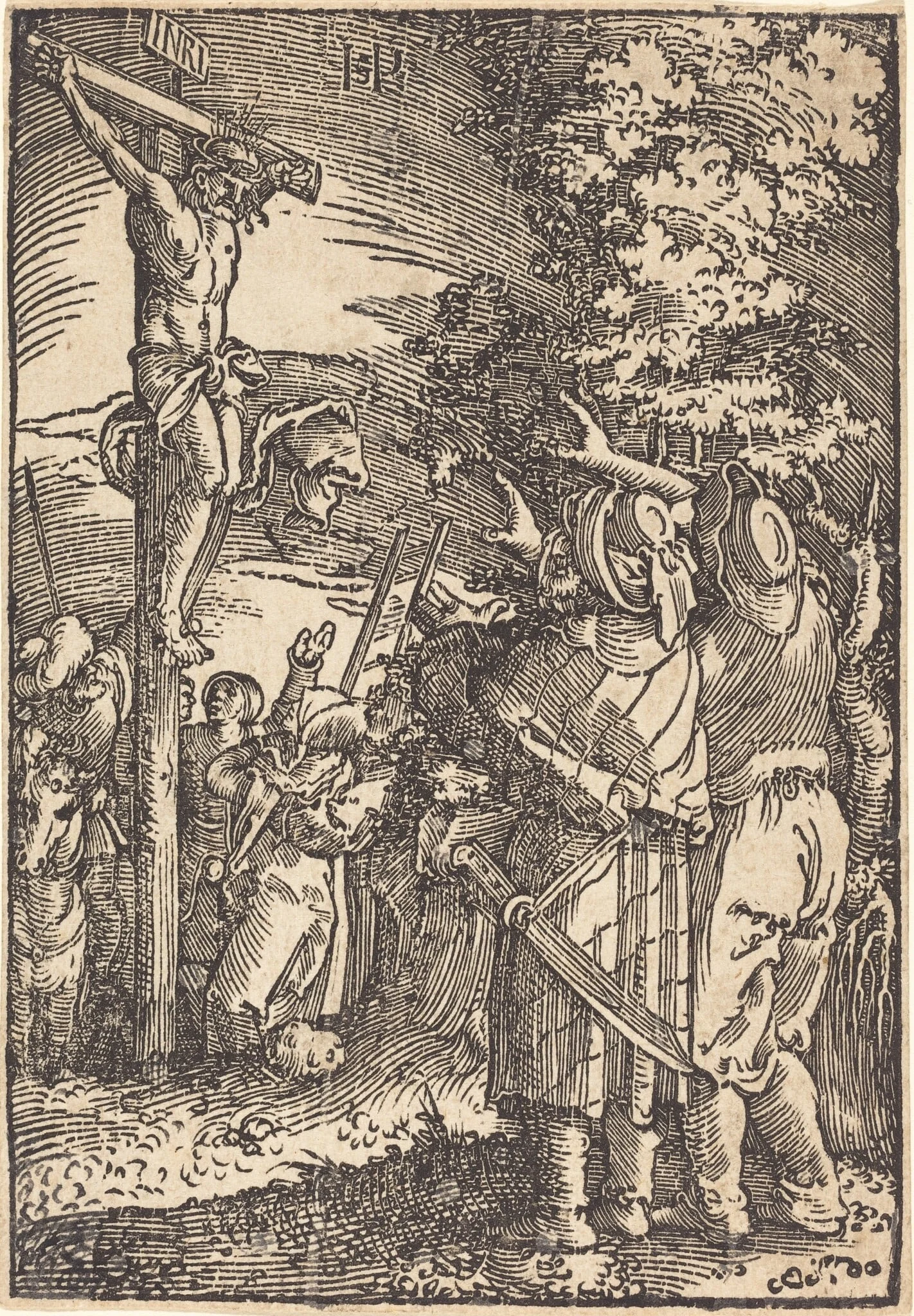 Christ on the Cross, detail