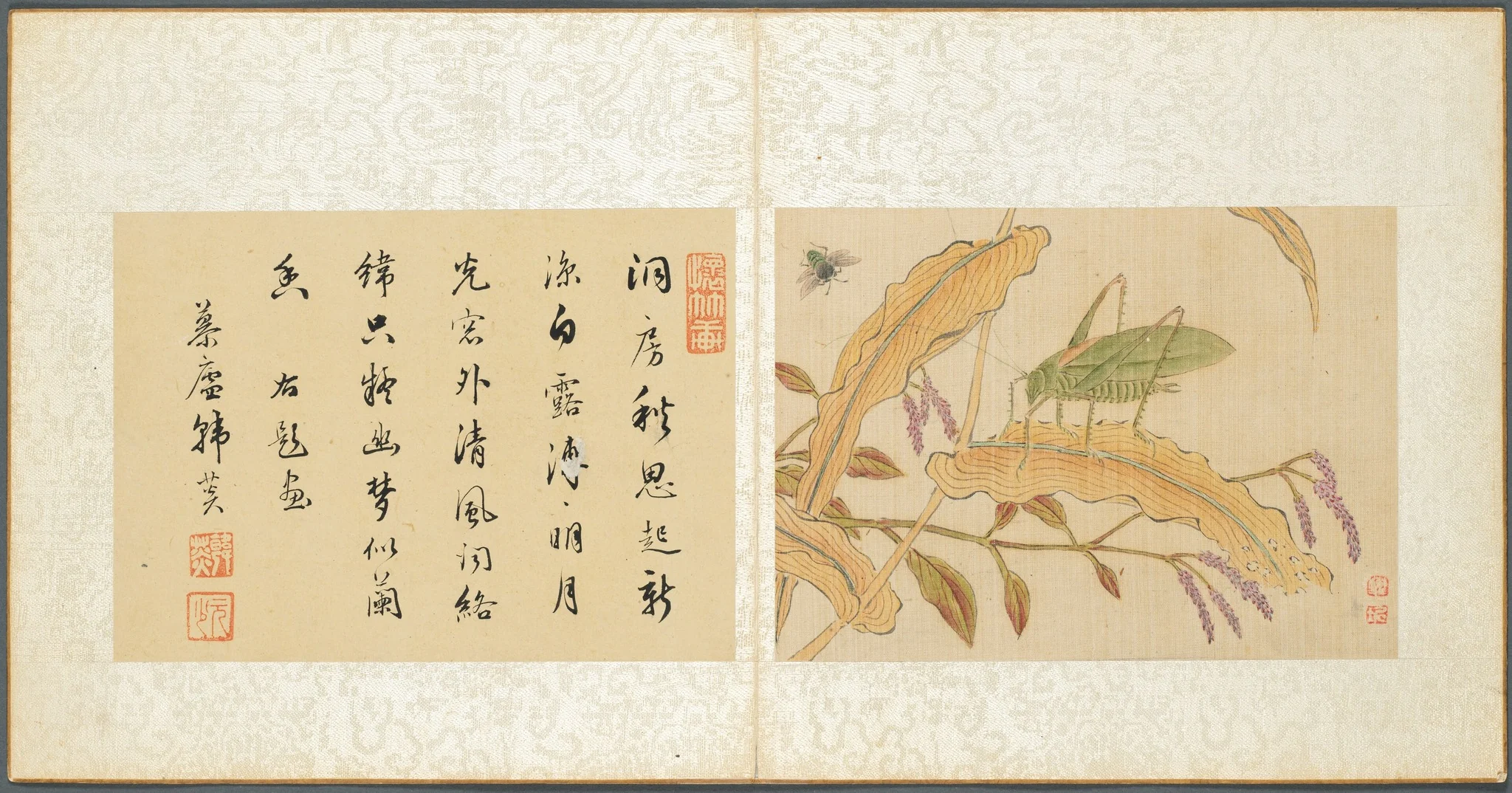 Album of Miscellaneous Subjects, Leaf 7, detail
